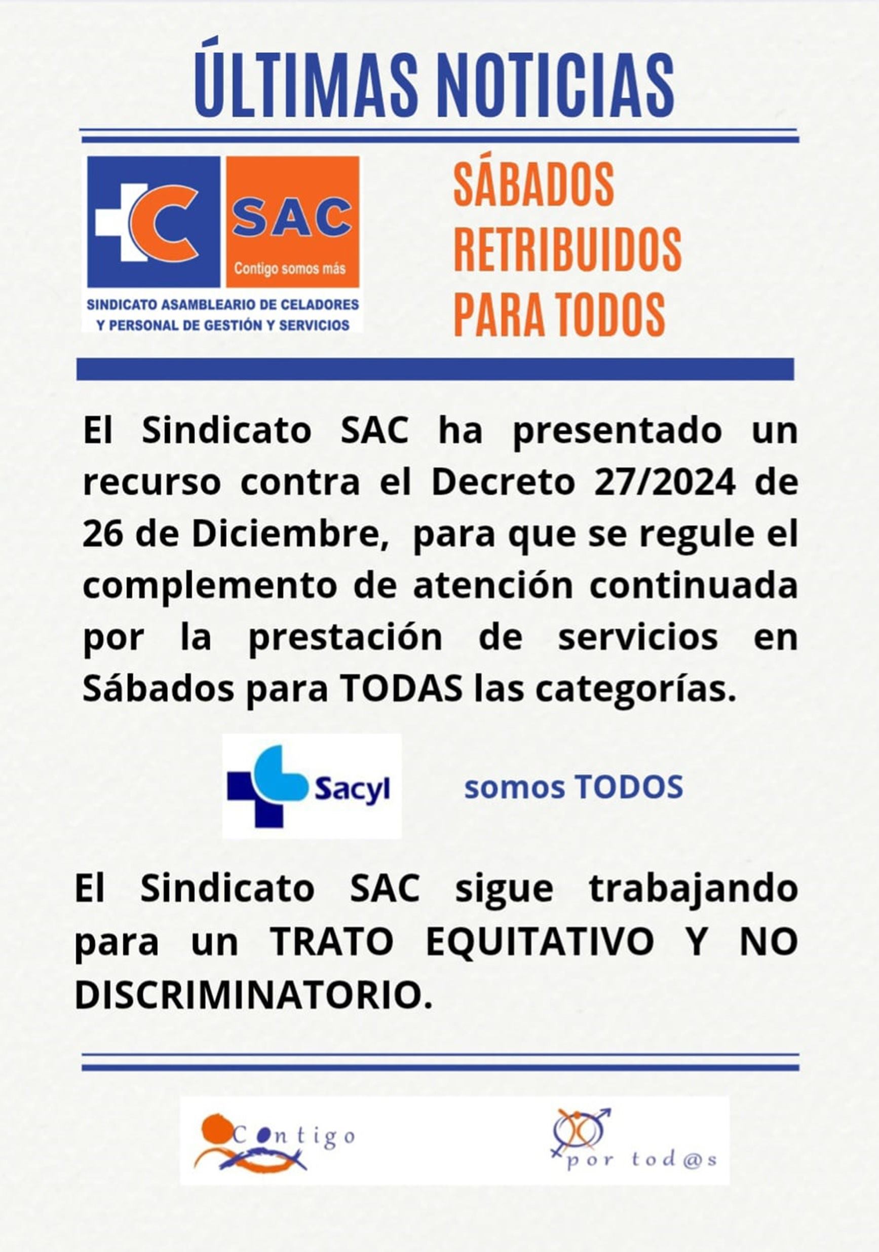 Recurso interpuesto por el SAC